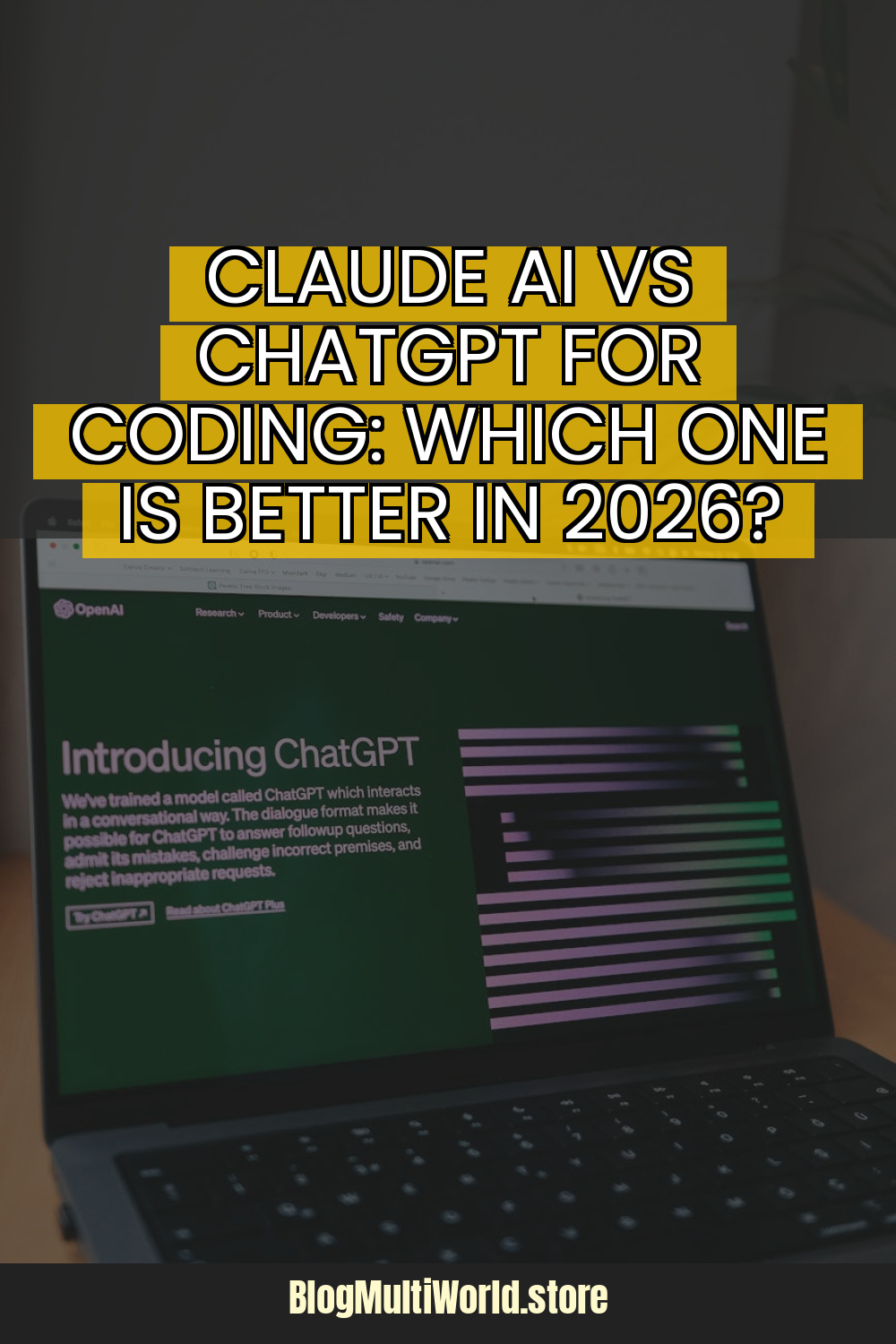 Claude AI vs ChatGPT for Coding: Which is Better in 2026? - BlogMultiWorld Intelligence Image