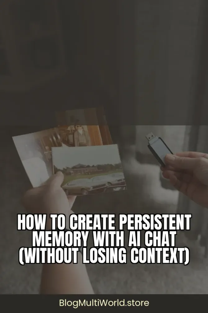 How to Create Persistent Memory with AI Chat (Without Los... - BlogMultiWorld featured image