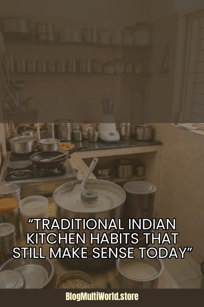 “Traditional Indian Kitchen Habits That Still Make Sense Today”