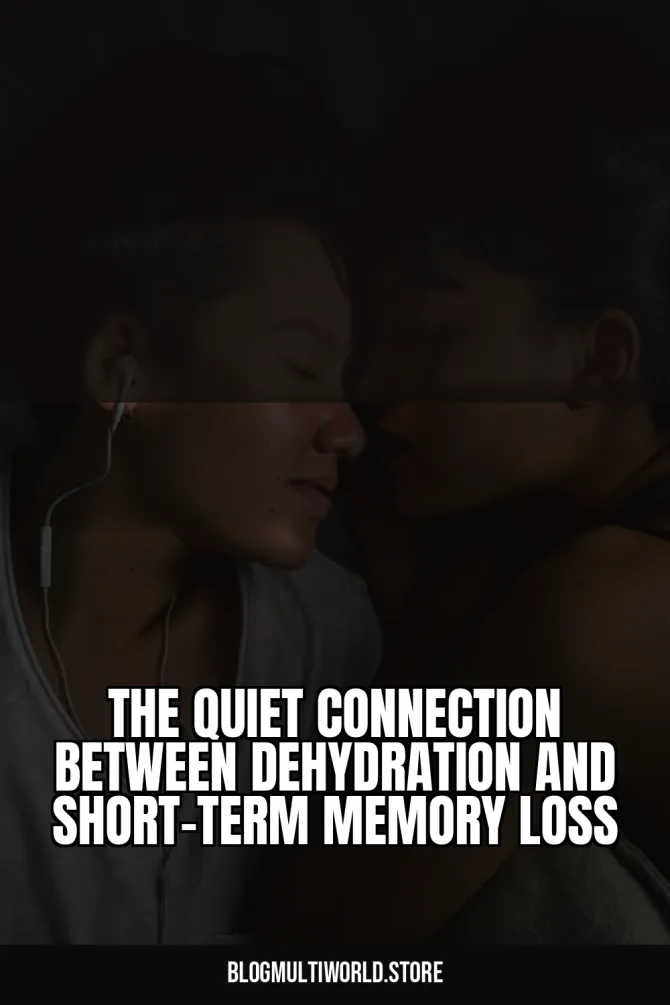 The Quiet Connection Between Dehydration and Short-Term Memory Loss
