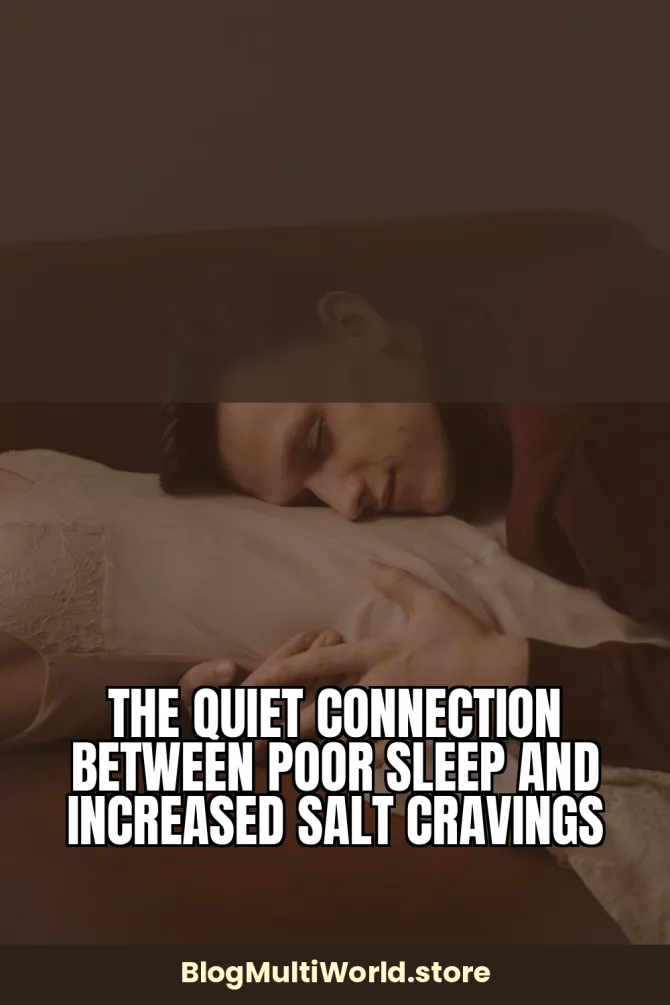 The Quiet Connection Between Poor Sleep and Increased Salt Cravings
