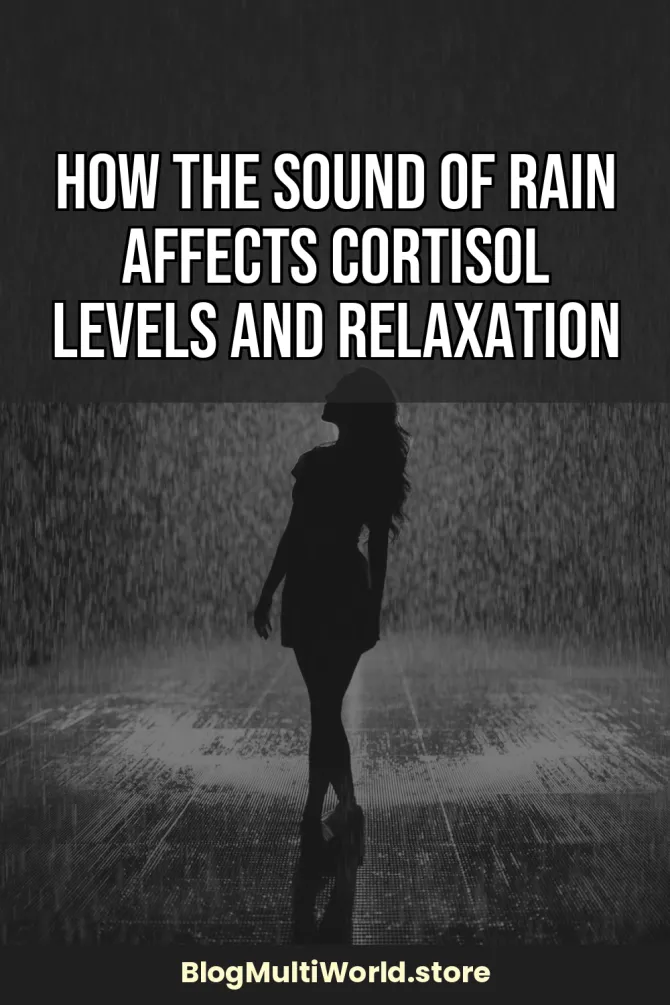 How the Sound of Rain Affects Cortisol Levels and Relaxation